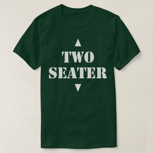 Två säten 1 t shirt (Design framsida)