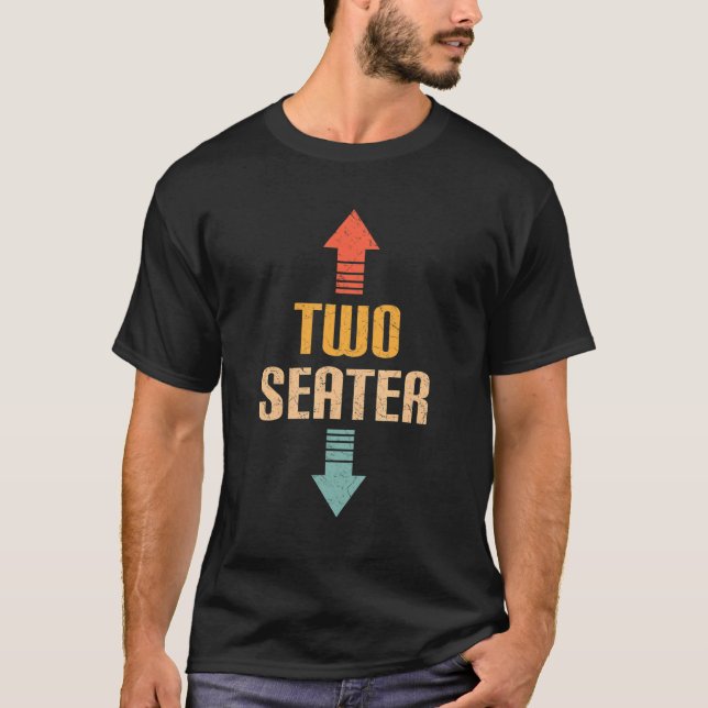Två säten 2: Pappa-Manar T Shirt (Framsida)