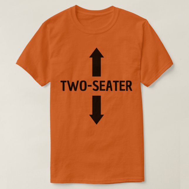 två säten t shirt (Design framsida)