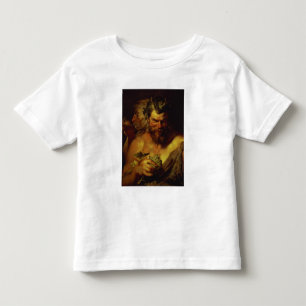 Två Satyrs (olja på panel) T-shirt