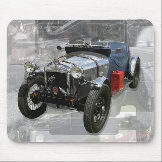 Två Seater sportar Mousemat Musmatta