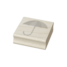 Två Shades Parbrella Frimärke för stämpling Stämpel