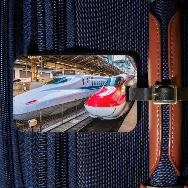 Två Shinkansen vid Tokyo Station Bagagebricka (Framsida Insitu 4)