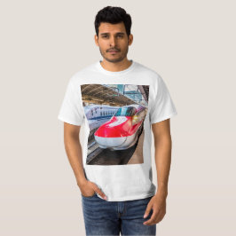 Två Shinkansen vid Tokyo Station T Shirt