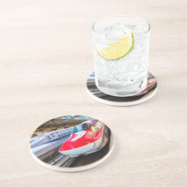 Två Shinkansen vid Tokyo Station Underlägg