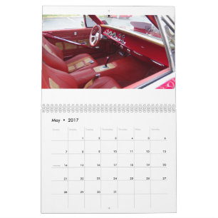 Två sida, medel, fint för gata för vitkalender kalender