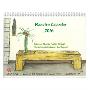 Två sida, medel, vitkalender kalender