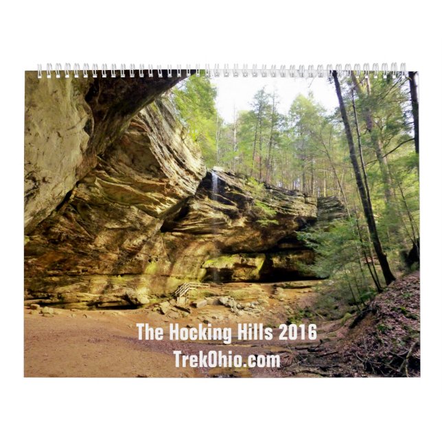 Två-Sida stor kalender - Hocking backar 2016 (Omslag)