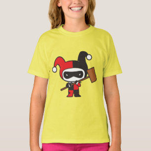 Två-sidiga Chibi Harley Quinn Tee Shirt