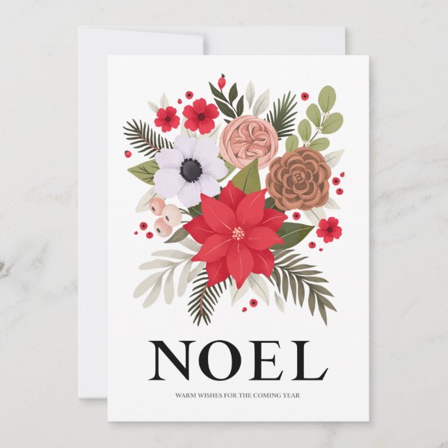 Två sidokörter - jul julkort (Framsida)