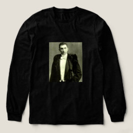 Två "sidor" av Bela Lugosi långärmad t-shirt