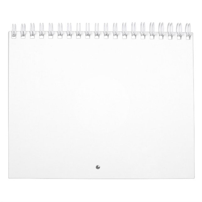 Två sidor liten kalender, vit kalender (Omslag)