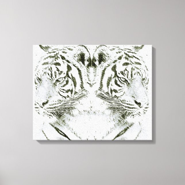 Två sidor,Två vyer_Stretched-Kanvastryck Canvastryck (Framsida)