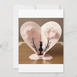 Två sinsemellan sammanflätade hjärtan: en symbol f inbjudningar