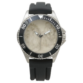 Två sittande Lejon (Vilda djur) (Albrecht Durer) Armbandsur