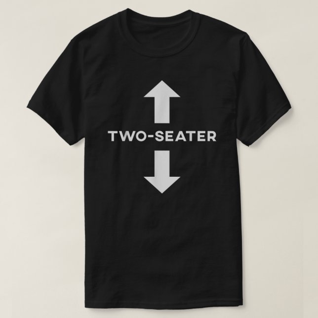 Två sittande två sittplatser, Manar Kvinnor T Shirt (Design framsida)