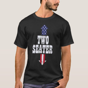Två sjömän USA:s 4:e juli Naughty Vuxen i Party T Shirt