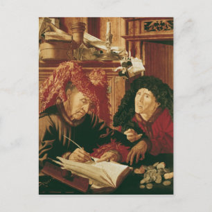 Två skatteinsamlare, 1540 vykort
