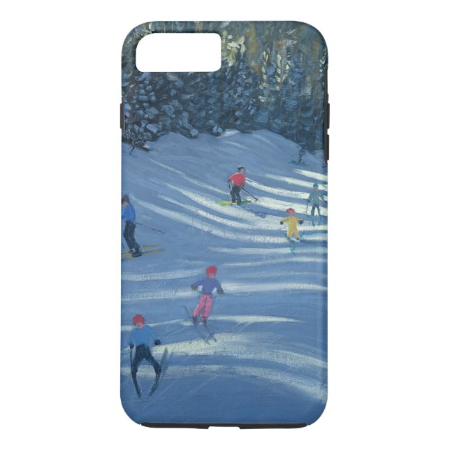 Två Skida-Sluttar 2004 Case-Mate iPhone Skal (Baksida)