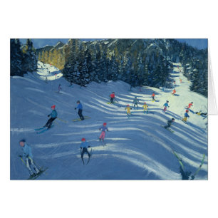 Två Skida-Sluttar 2004 Hälsningskort