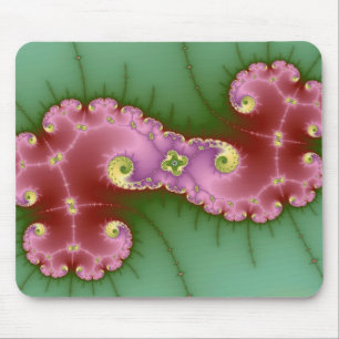 Två skor - Fractal Mousepad Musmatta