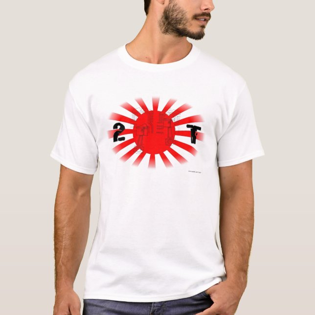 Två slår tee shirt (Framsida)