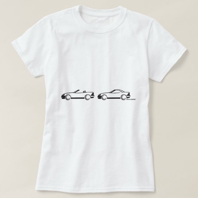 Två SLK Tee (Design framsida)