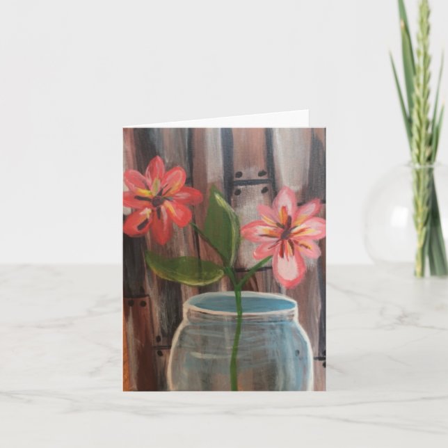 Två, små, 4 tum x 5,6 tum kort (Framsida)