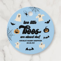 Två små Boos-Twillingar Halloween Baby Shower