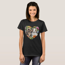 Två små Lop Bunny-kaniner T Shirt
