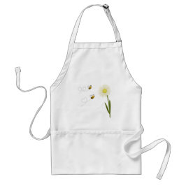 Två små och söta bin förkläde