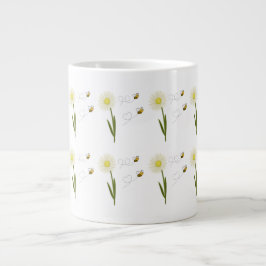 Två små och söta bin jumbo mugg