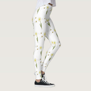 Två små och söta bin leggings