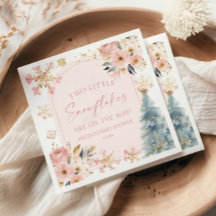 Två små Twillingar för vinter- i Snöflingor babykl