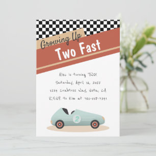 Två snabba biltema, svart, unik Gult, svart Inbjudningar