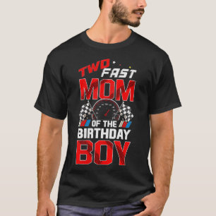 Två snabba födelsedag Dekorationer Mamma i Bosnien T Shirt