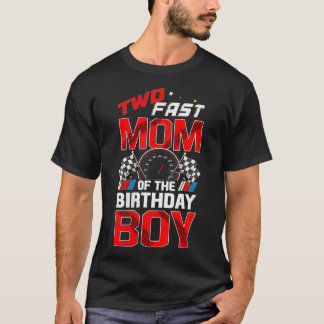 Två snabba födelsedag Dekorationer Mamma i Bosnien T Shirt