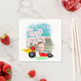 Två snabba Födelsedagsfester Pappersservett