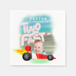 Två snabba Födelsedagsfester Pappersservett