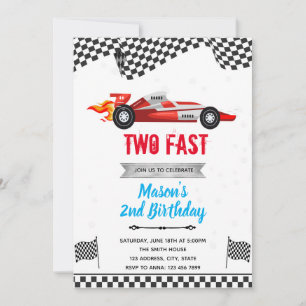 Två snabba födelsedagsinbjudningar inbjudningar