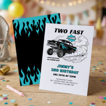 Två snabba racerbil 🏁 Gasser 2-års födelsedag