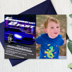 Två snabba - Racing Inbjudningar