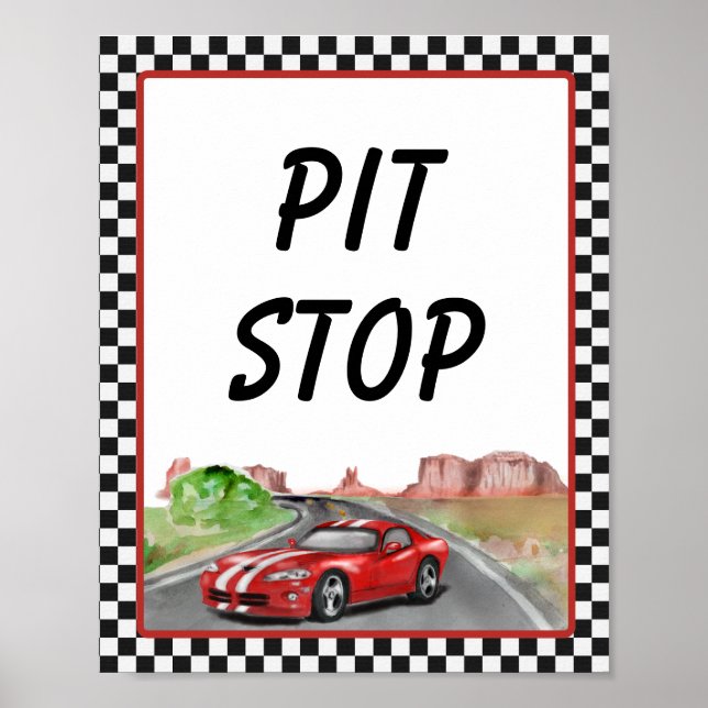 Två snabba, två Nyfikna stopp Poster (Framsidan)