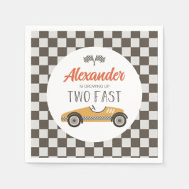 Två snabbbilsdagar i Tävling Pappersservett