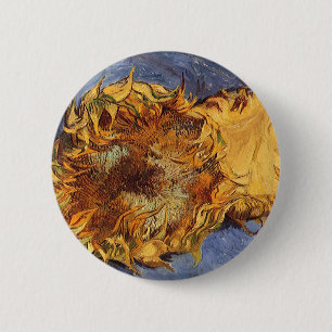 Två snittblommor av Vincent van Gogh Knapp