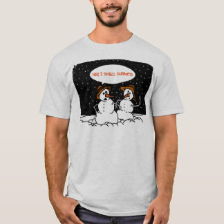 TVÅ SNÖGUBBEAR T-SHIRT