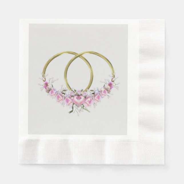 Två som en rundmiddagstid Papper Pappersservett (Framsidan)