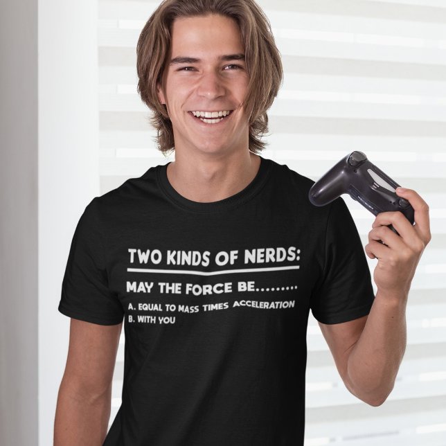 Två sorters nätverksfysik och spel t shirt (Skapare uppladdad)