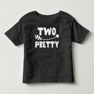 Två Söt Roligt 2: a födelsedagspressen, två års ga T Shirt