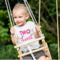 Två söta Donut 2:a födelsedagen